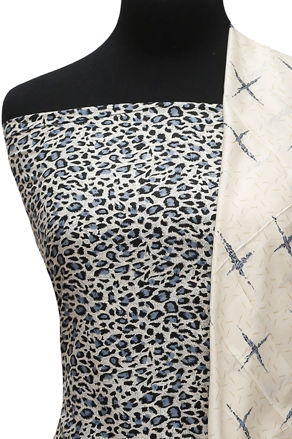 Daman Print Lawn`22 D#1513 D Grey