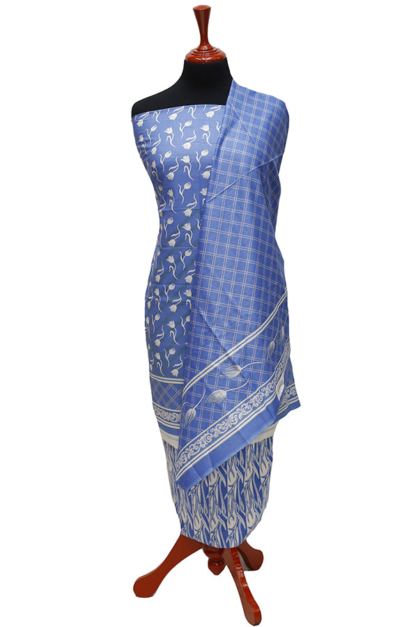 Daman Print Lawn`22 D#1516 Blue