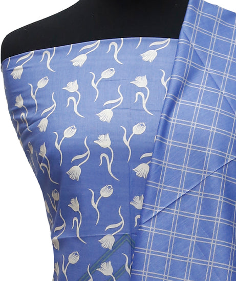Daman Print Lawn`22 D#1516 Blue