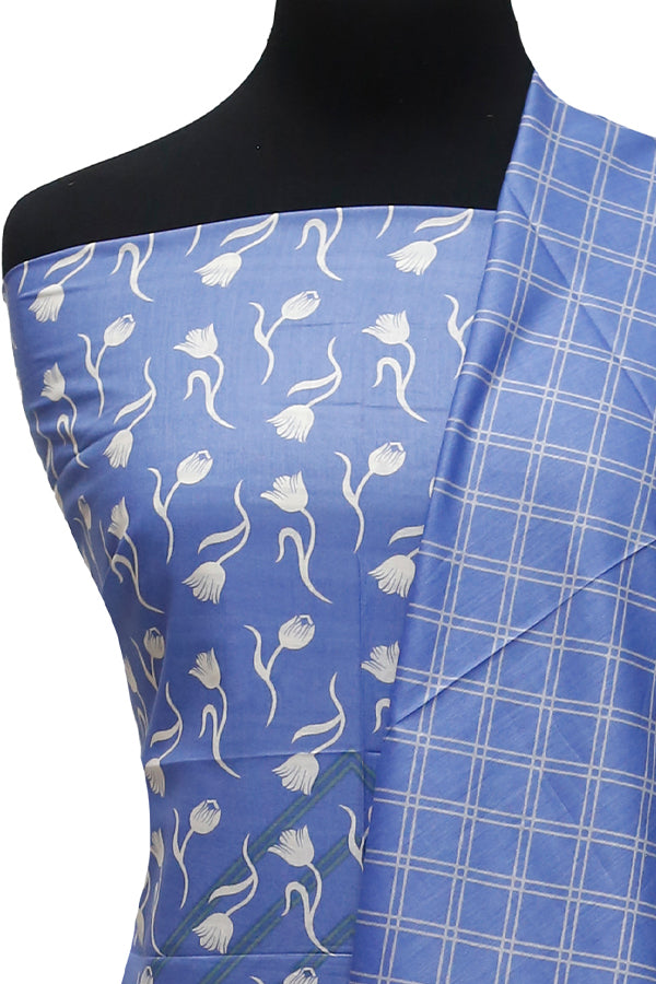 Daman Print Lawn`22 D#1516 Blue