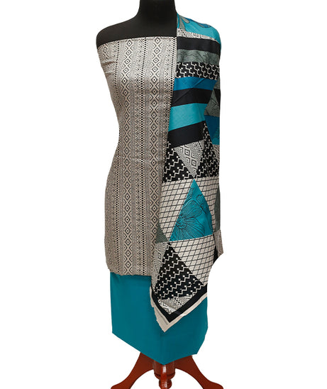Daman Print Lawn`22 D#1517 Zink Green