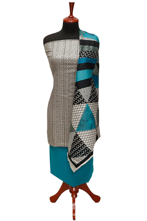 Daman Print Lawn`22 D#1517 Zink Green