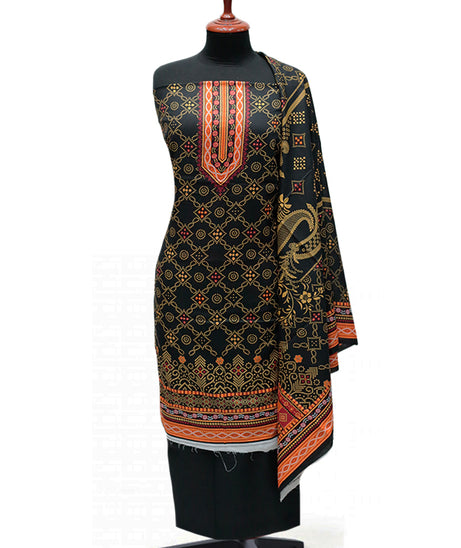 Daman Print Lawn'24 D#901 (Black)
