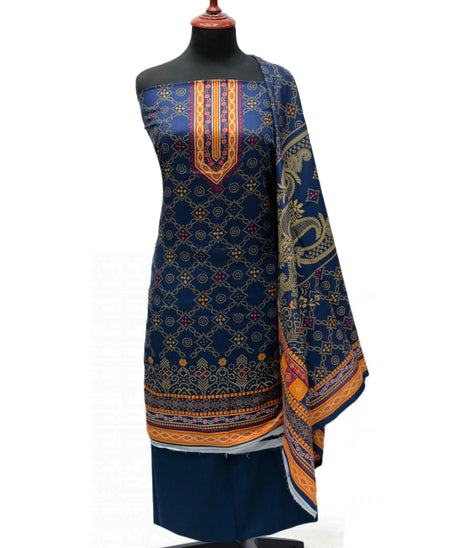 Daman Print Lawn'24 D#901 (Blue)