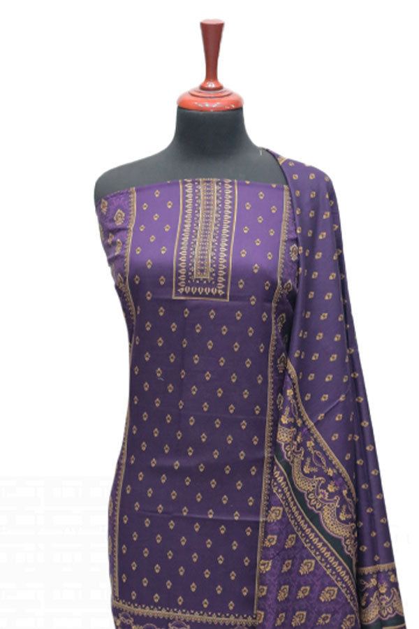 Daman Print Lawn'24 D#902 (Purple)