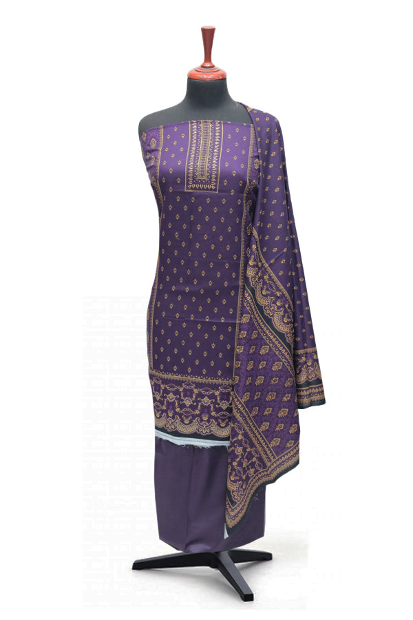 Daman Print Lawn'24 D#902 (Purple)