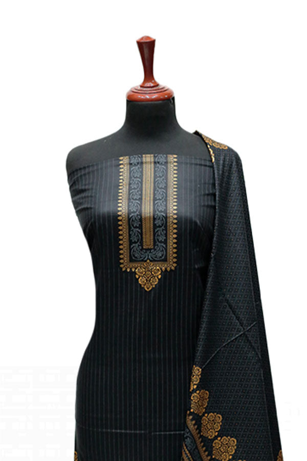 Daman Print Lawn'24 D#903 (Black)