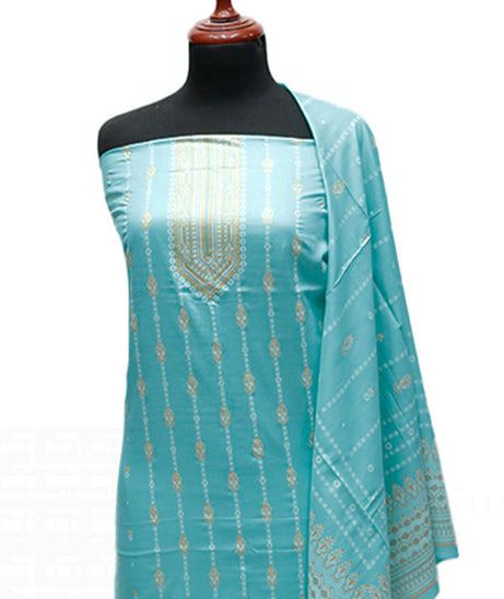 Daman Print Lawn'24 D#904 (White)