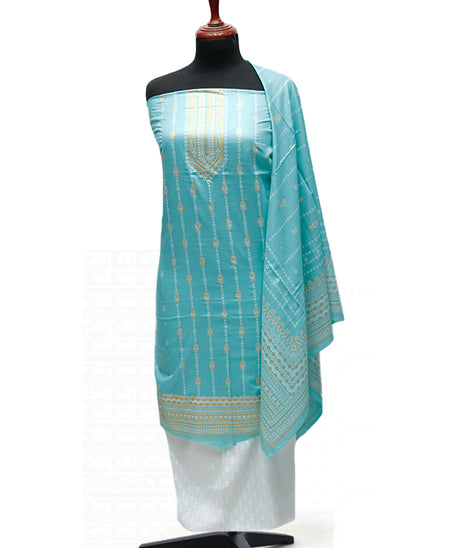 Daman Print Lawn'24 D#904 (White)