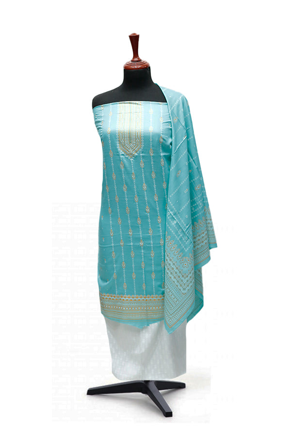 Daman Print Lawn'24 D#904 (White)