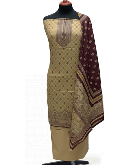 Daman Print Lawn'24 D#905 (Brown)