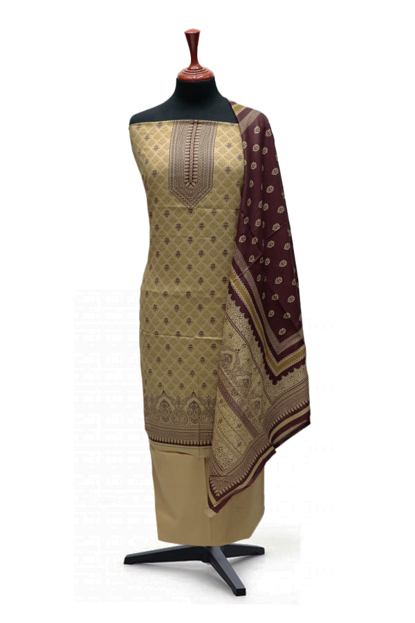 Daman Print Lawn'24 D#905 (Brown)