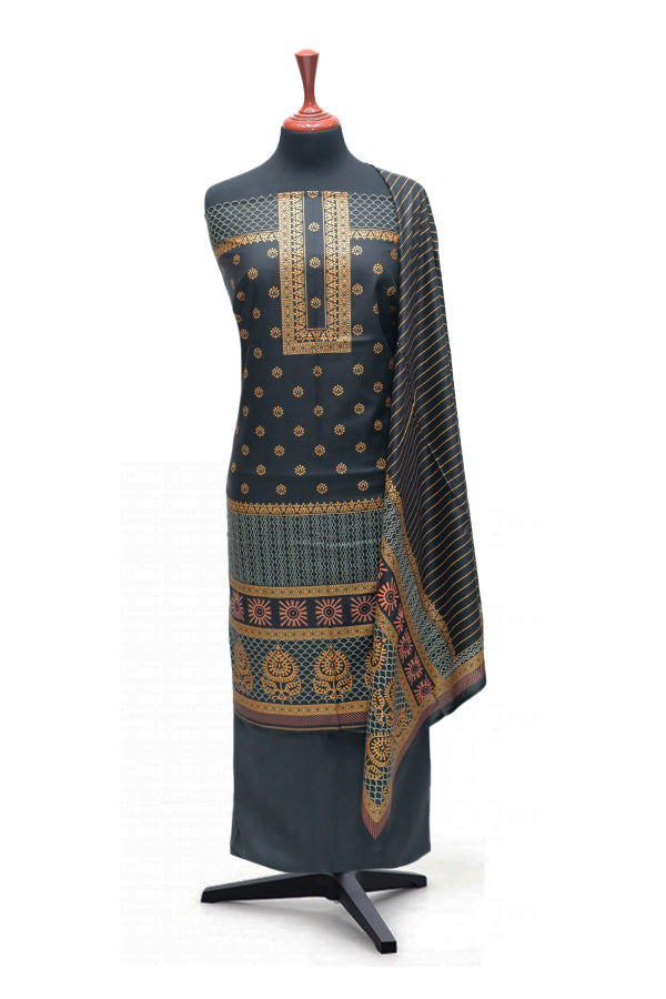 Daman Print Lawn'24 D#906 (Black)