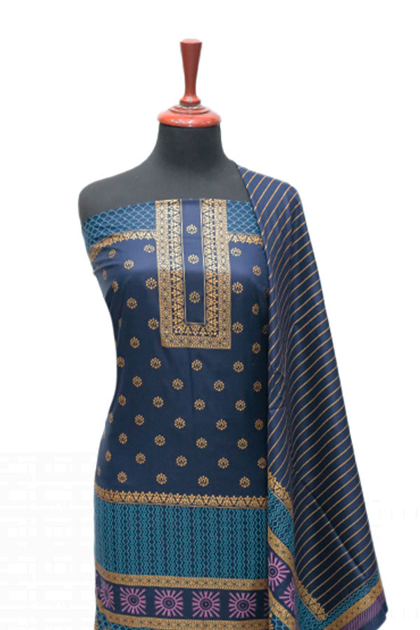 Daman Print Lawn'24 D#906 (N Blue)