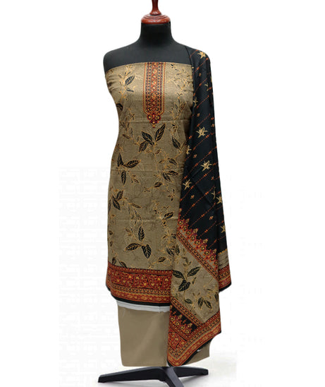 Daman Print Lawn'24 D#909 (Brown)