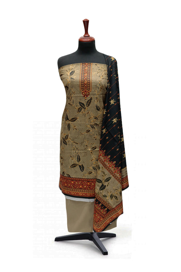 Daman Print Lawn'24 D#909 (Brown)