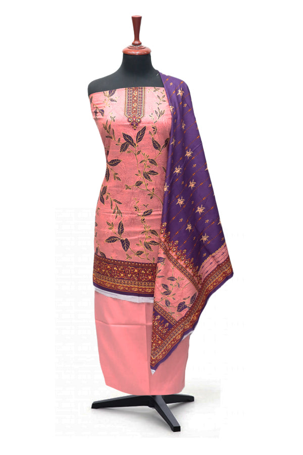 Daman Print Lawn'24 D#909 (Pink)