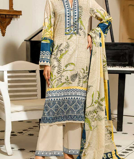 Daman Print Lawn'22 D#1526 L Ferozi