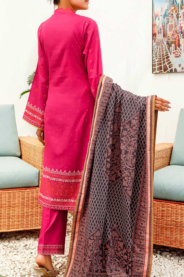 Daman Print Lawn'22 D#1529 D Pink
