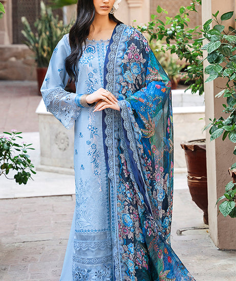 Dastak Luxury Lawn`25 V#2 JAHAN ARA