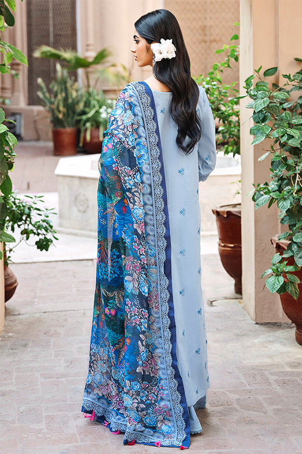Dastak Luxury Lawn`25 V#2 JAHAN ARA