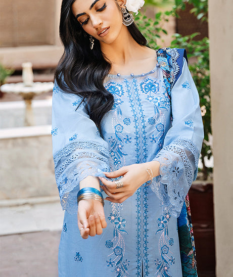 Dastak Luxury Lawn`25 V#2 JAHAN ARA