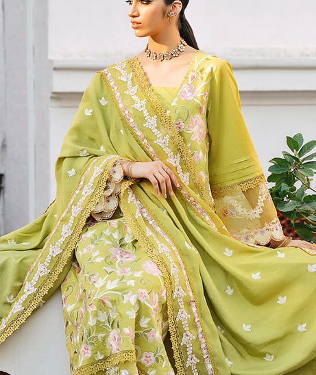 Dastak Luxury Lawn`25 V#2 MAHAROSH