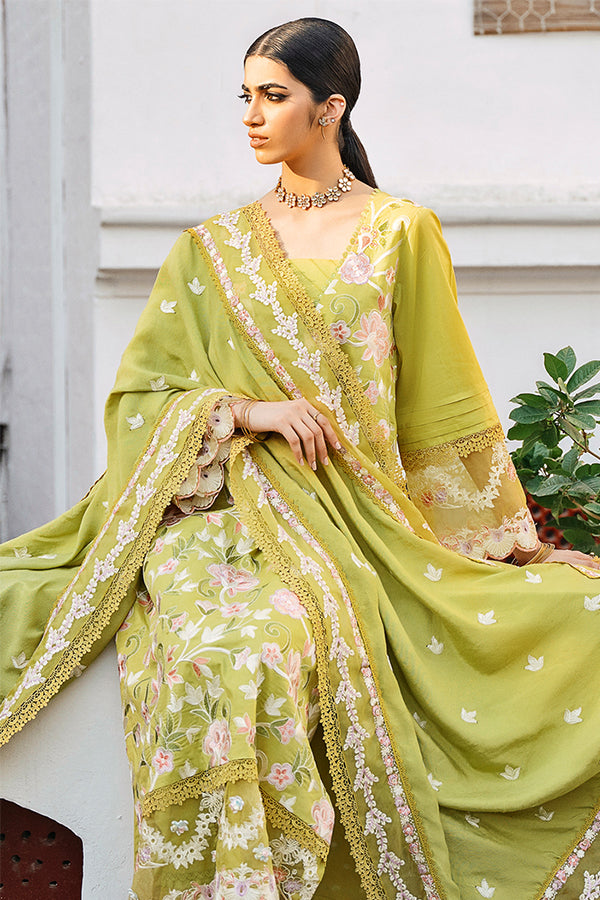 Dastak Luxury Lawn`25 V#2 MAHAROSH