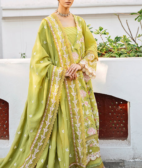 Dastak Luxury Lawn`25 V#2 MAHAROSH