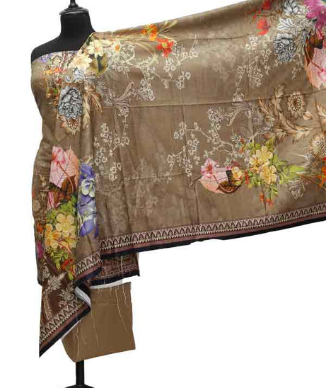 Dastoor Luxury Linen`21 D#1530 (Brown)