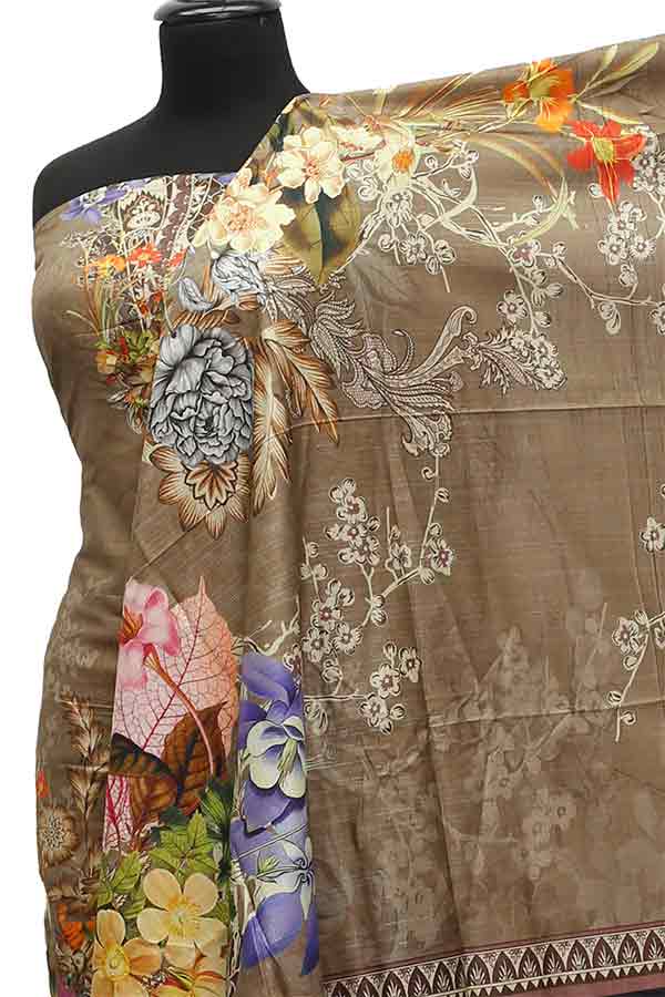 Dastoor Luxury Linen`21 D#1530 (Brown)