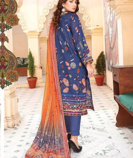 Rang Raiz Dastoor Lawn'24 D#04