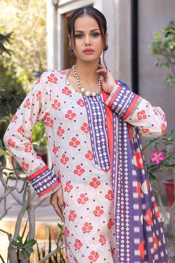 Deeba Digital Print Lawn`24 ST#07