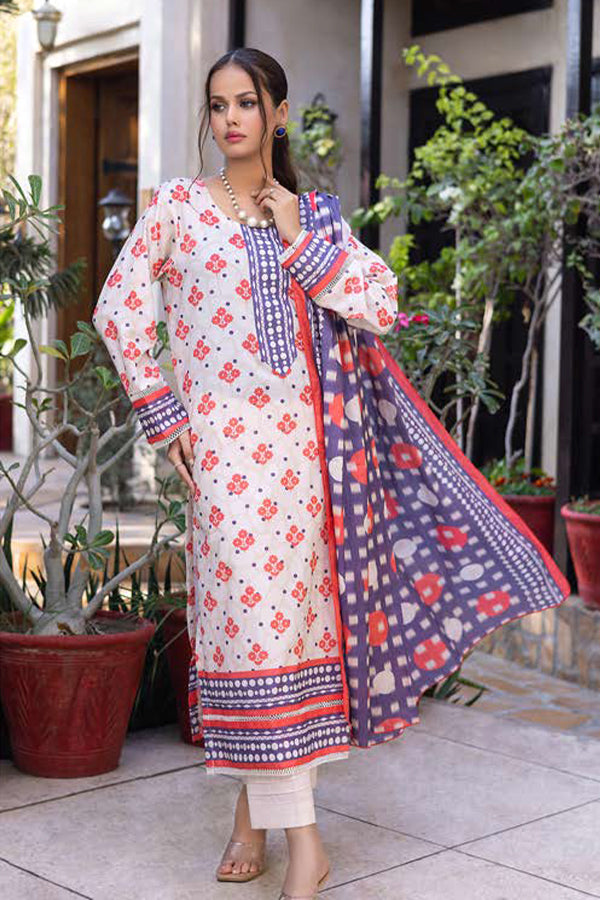 Deeba Digital Print Lawn`24 ST#07