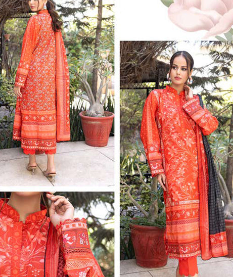 Deeba Digital Print Lawn`24 ST#09