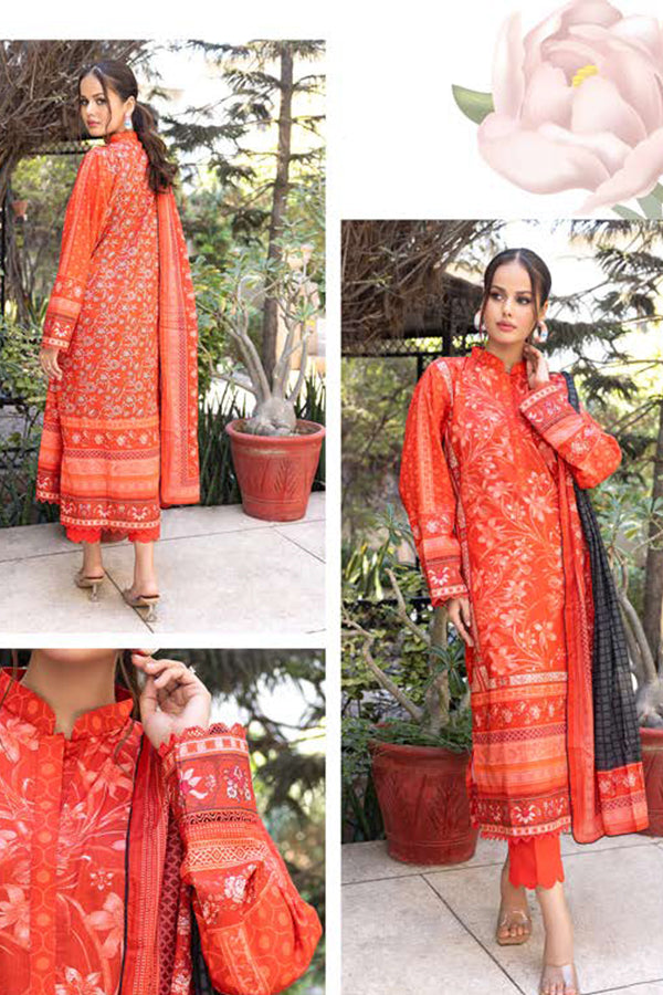 Deeba Digital Print Lawn`24 ST#09