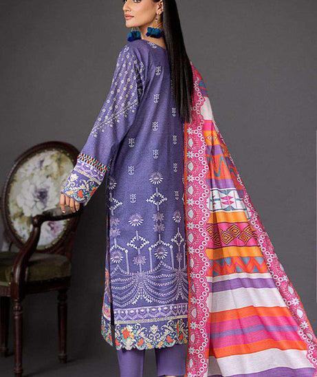 Deeba S/S Digital Lawn`23 D#1 (L Blue)