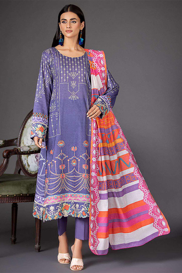 Deeba S/S Digital Lawn`23 D#1 (L Blue)