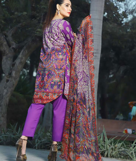 Desert Rose Emb Lawn`20 D#15