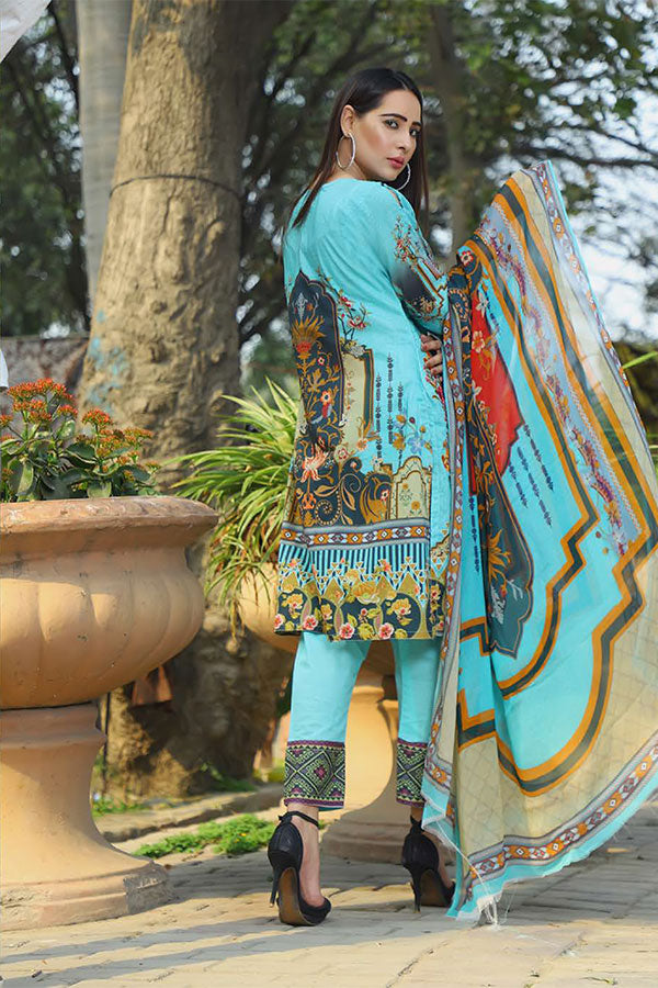 Desert Rose Emb Lawn`20 D#21