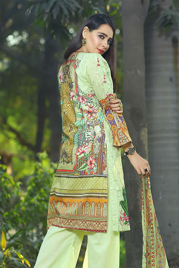 Desert Rose Emb Lawn`20 D#07