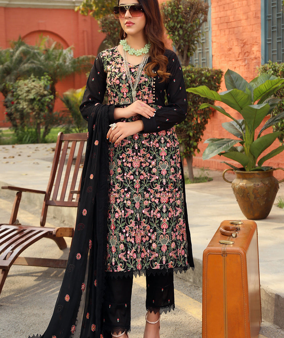 Mahnur Luxury Lawn`23 V#2 D#03