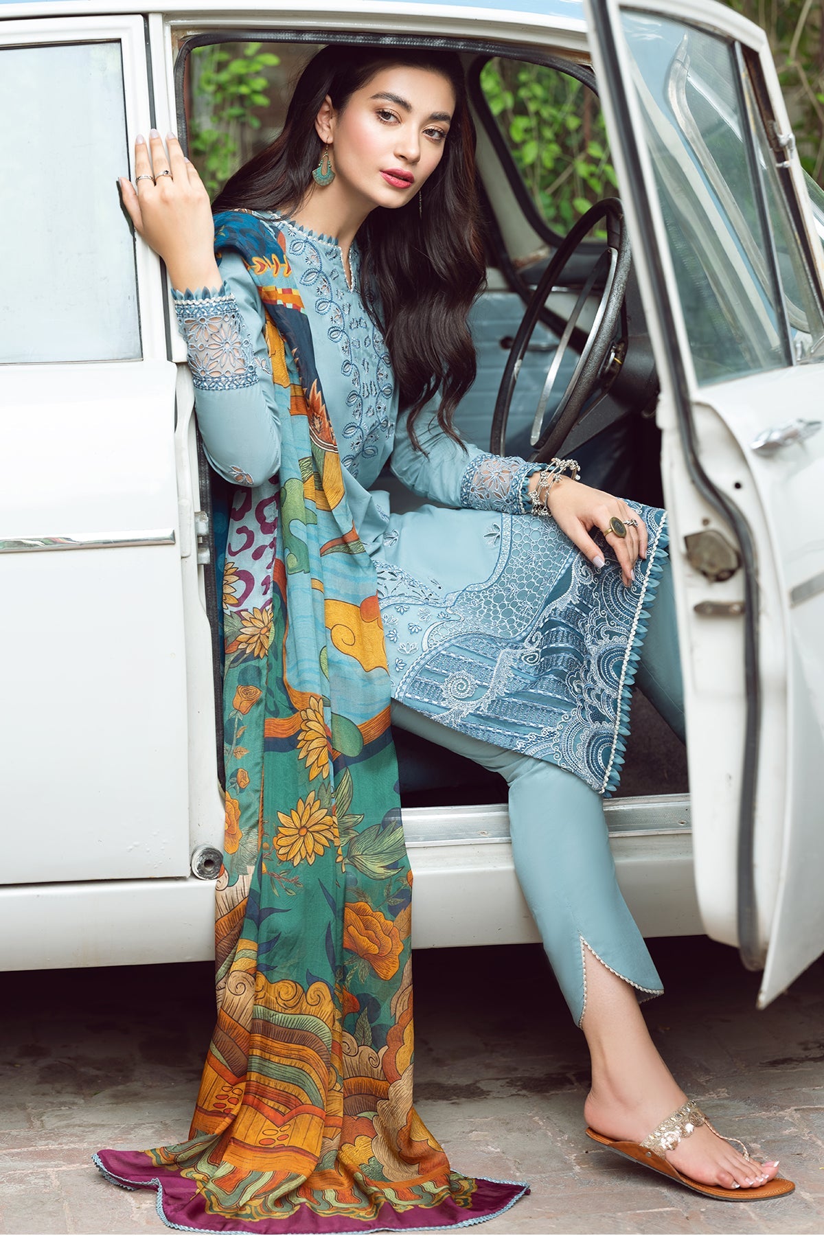 Jazmin Iris Lawn SS`23 D#04 (ROMY)