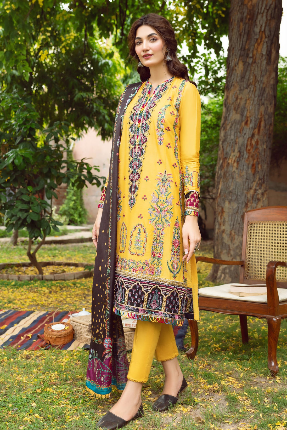 Jazmin Iris Lawn SS`23 D#07 (CASSIA)