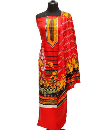 Dhani Classic Linen'21 D#104 Red