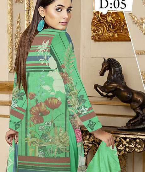 Mawa Dhanak D/Print Emb`20 (Vol-10) D#05