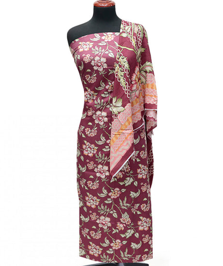 Digital Print Lawn 3Pcs D#02-A