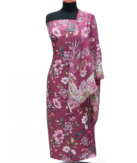 Digital Print Lawn 3Pcs D#02-C