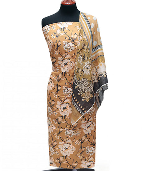 Digital Print Lawn 3Pcs D#02-E
