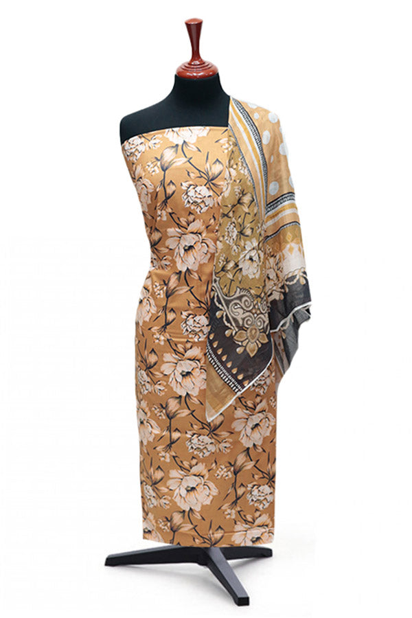 Digital Print Lawn 3Pcs D#02-E